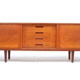 Enfilade danoise en teck de Clausen & Son, 1 960's