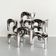 Nagel candlesticks circa 1970