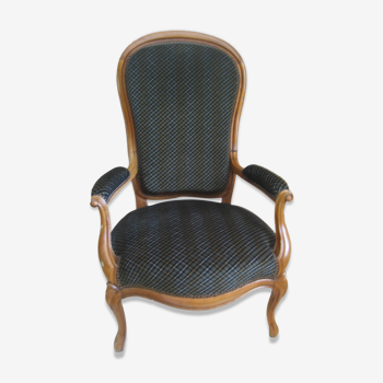 Voltaire armchair in noyer 19th century
