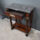 Petite console en acajou, style Empire – XIXe
