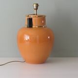 Grande Vintage Louis Drimmer ceramic table lamp, France 1970