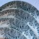 4 iron earth plates decorated with birds