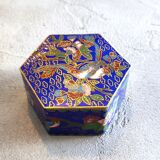 Boîte à bijoux en émail cloisonné