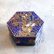 Boîte à bijoux en émail cloisonné