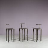 1980s “Sarapis” bar stools by Philippe Starck for Driade, Italy