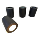 4x vintage RAAK cylinders flush mount lamps