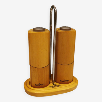 Pepper and salt mills designed by Royal Raadvad. Late 20th century.