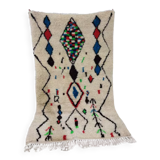Handmade moroccan berber carpet 167 x 98 cm