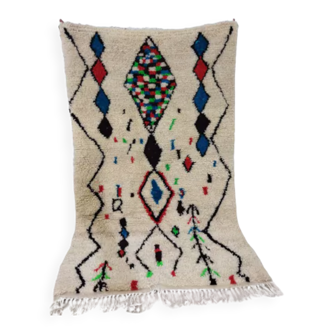 Tapis berbère marocain fait main 167 x 98 cm