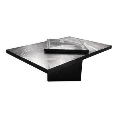 Table basse bar laqué par Guy Lefèvre