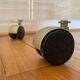 Plexiglas service with wheels