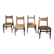 Vintage Scandinavian chair "Hanne" in teak (4 available)