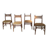 Vintage Scandinavian chair "Hanne" in teak (4 available)