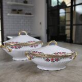 66-piece Limoges porcelain service, mid-20th century