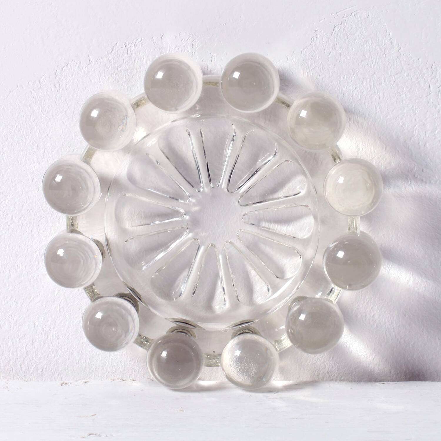 Boopie Bubble Glass Ashtray / Mid-Century Smоking Accessory / Italy / 1950s