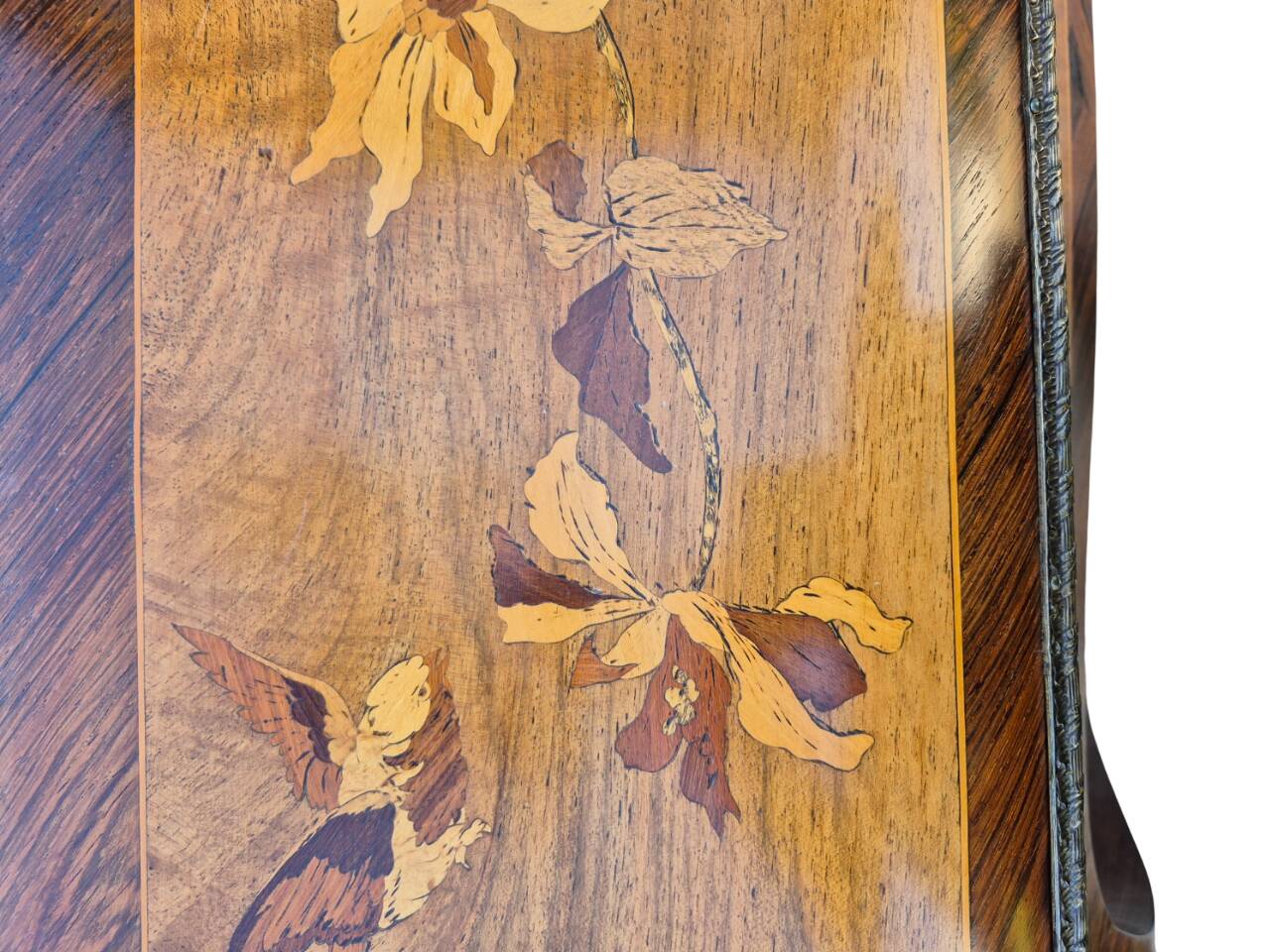 Bureau de dame style louis XV début XX