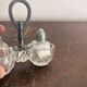 Ancien Porte Condiment Saleron Salière Poivrier Métal Argenté Christofle