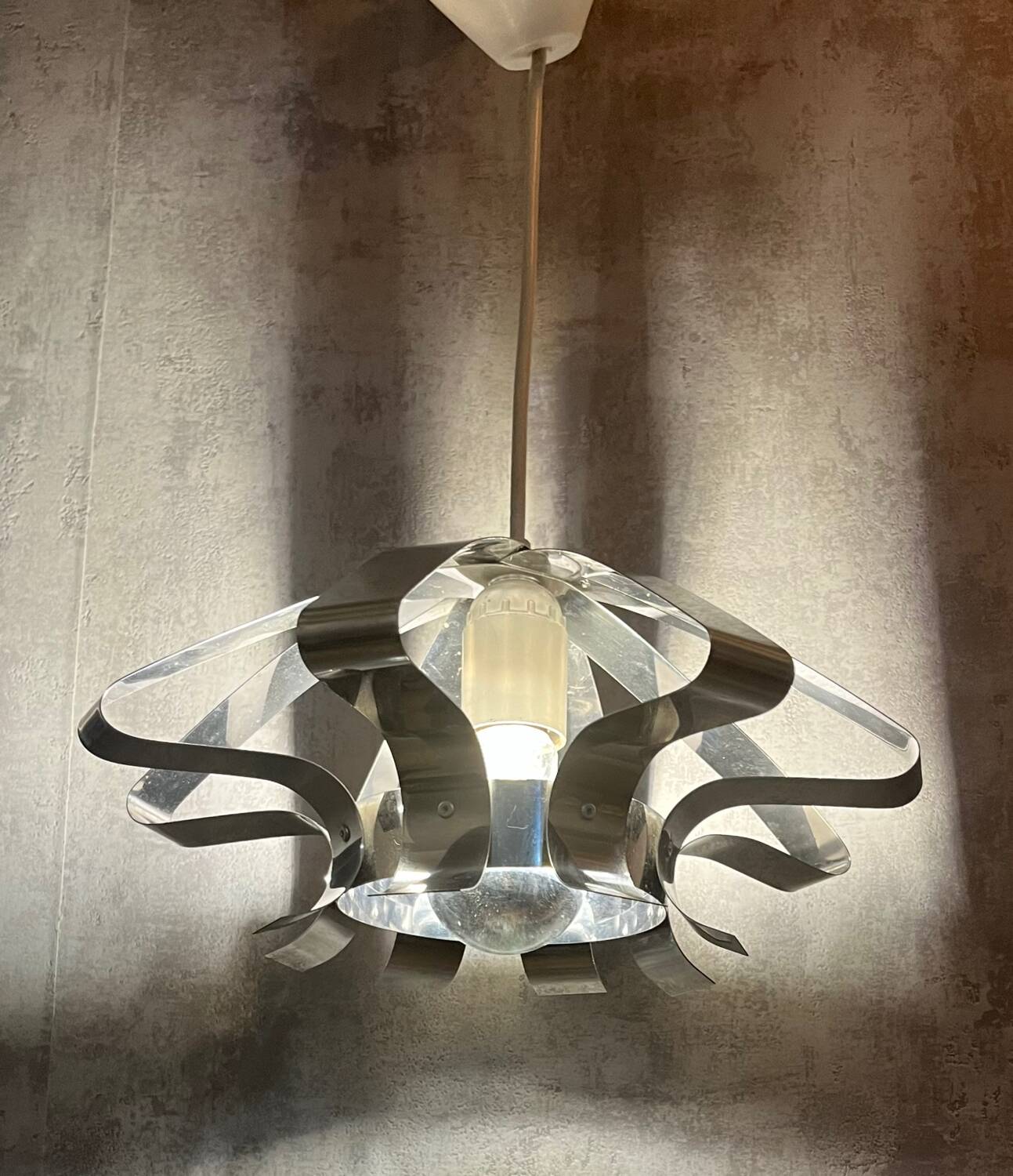 Space age pendant lamp year 70/80