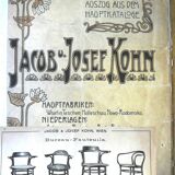 Le Corbusier b9 blond armchair, by Kohn, wooden seat 1915