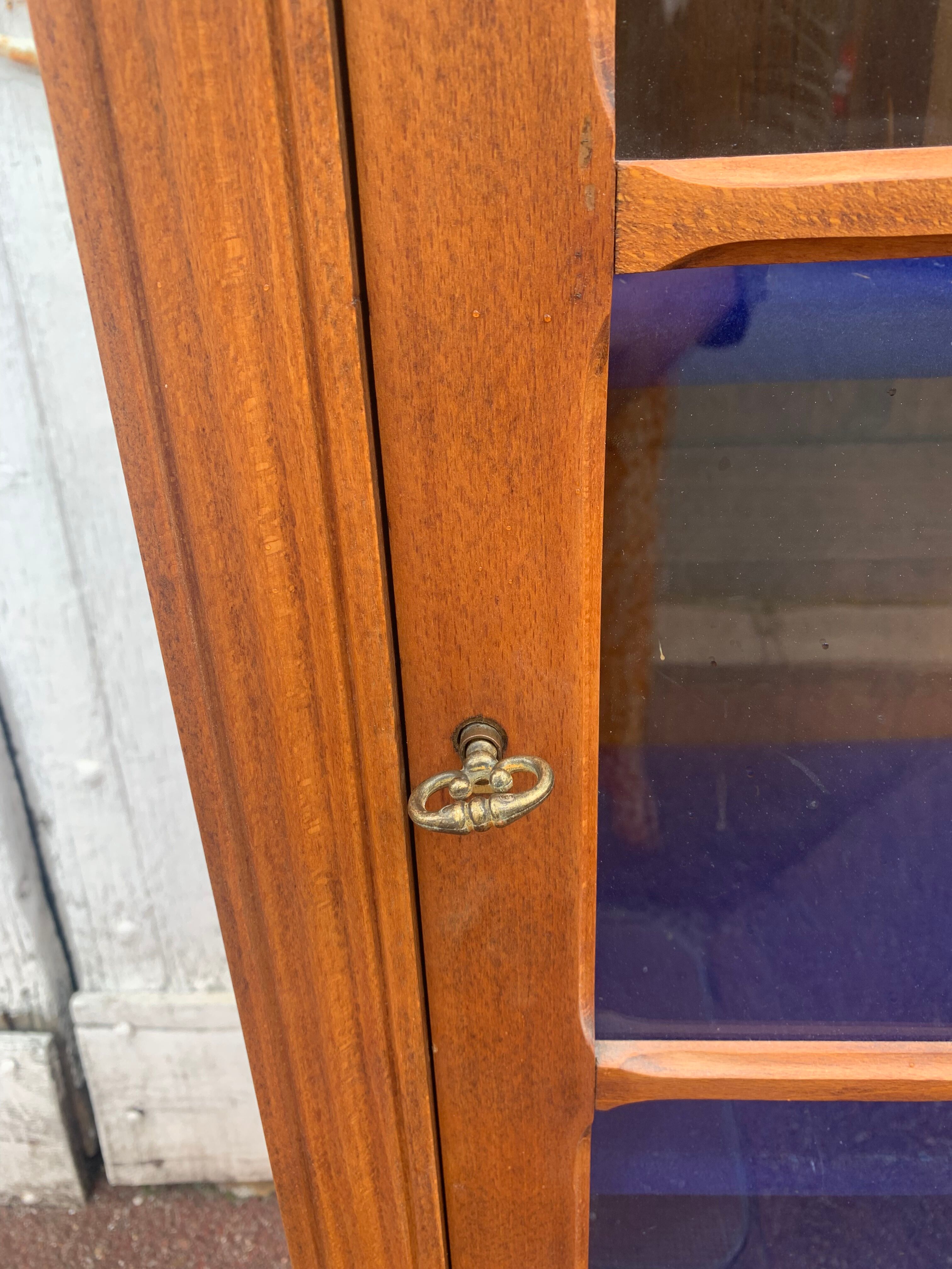 Armoire parisienne vitrée 1 porte