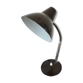 Lampe de table bureau metal marron