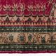 One  a KiND vİNTAGE tURKİSH oUSHAK rUG  SKU 2004