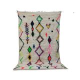 Handmade Berber wool mrirt rug 235 X 137 CM