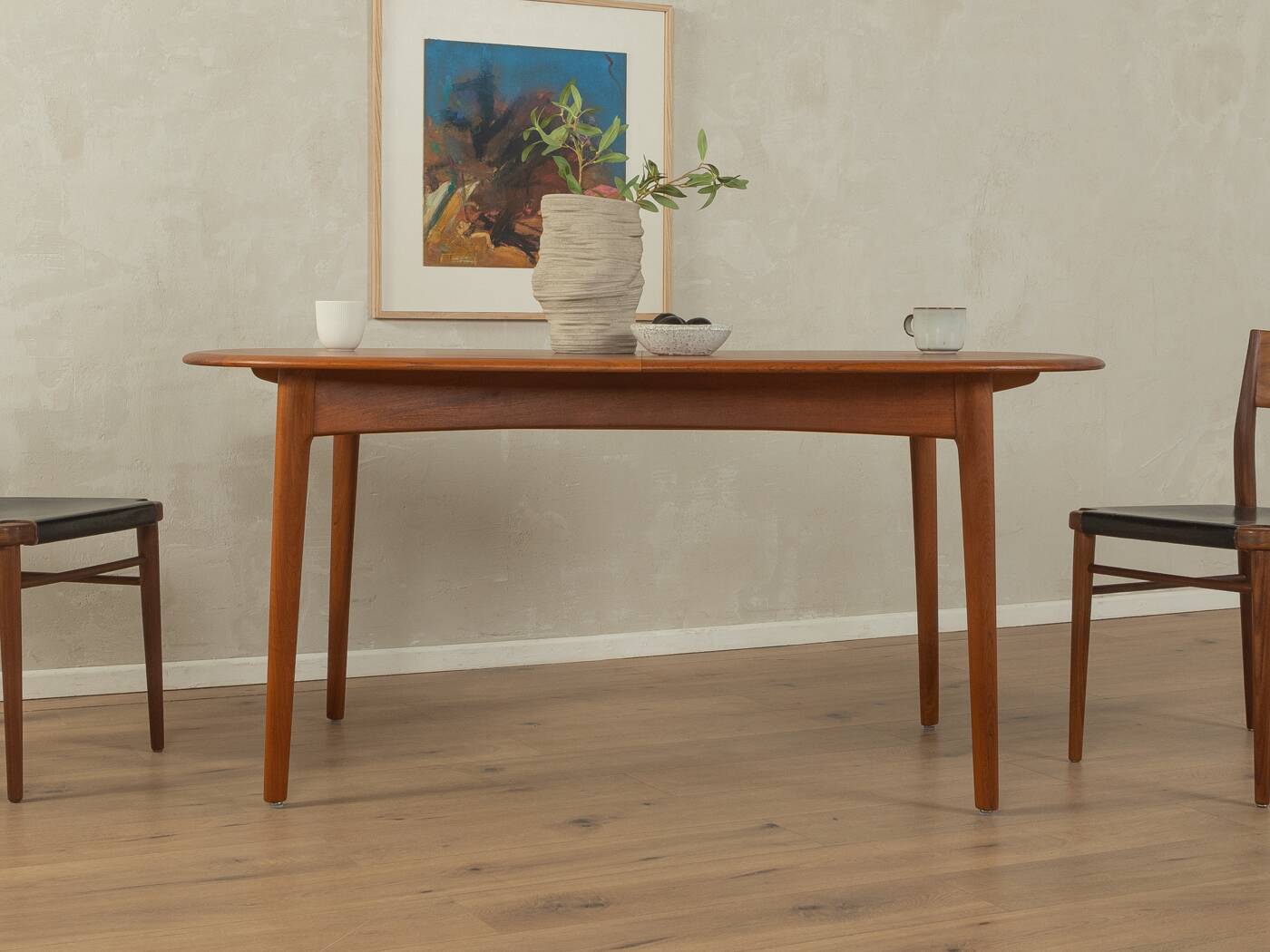 1960s butterfly dining table, Svend Aage Madsen