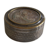 Small engraved metal box innocence