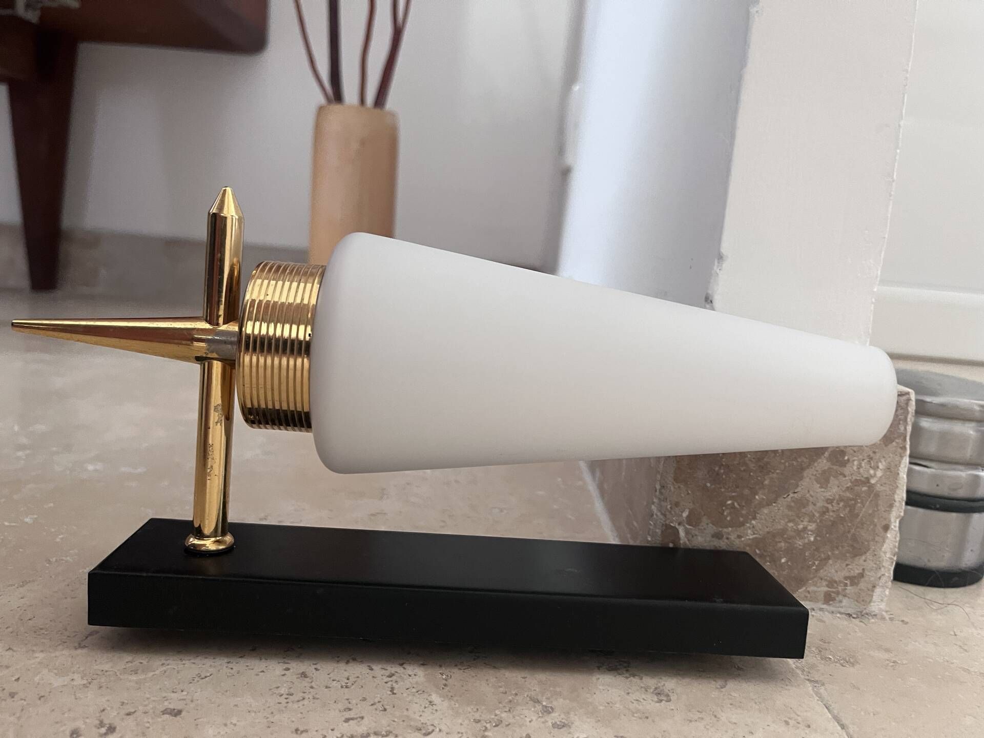 Wall light from the 1960s.