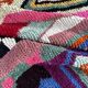 Berber Boujad rug in wool – A graphic and colourful piece