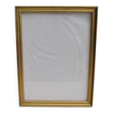 Vintage gilded wooden frame for 183 x 243 mm subject