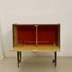 Bar cabinet on wheels circa 1950