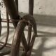 1970s rattan magazine rack