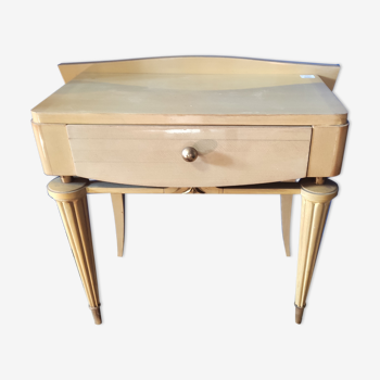 Bedside a Louis XVI foot drawer in blond wood