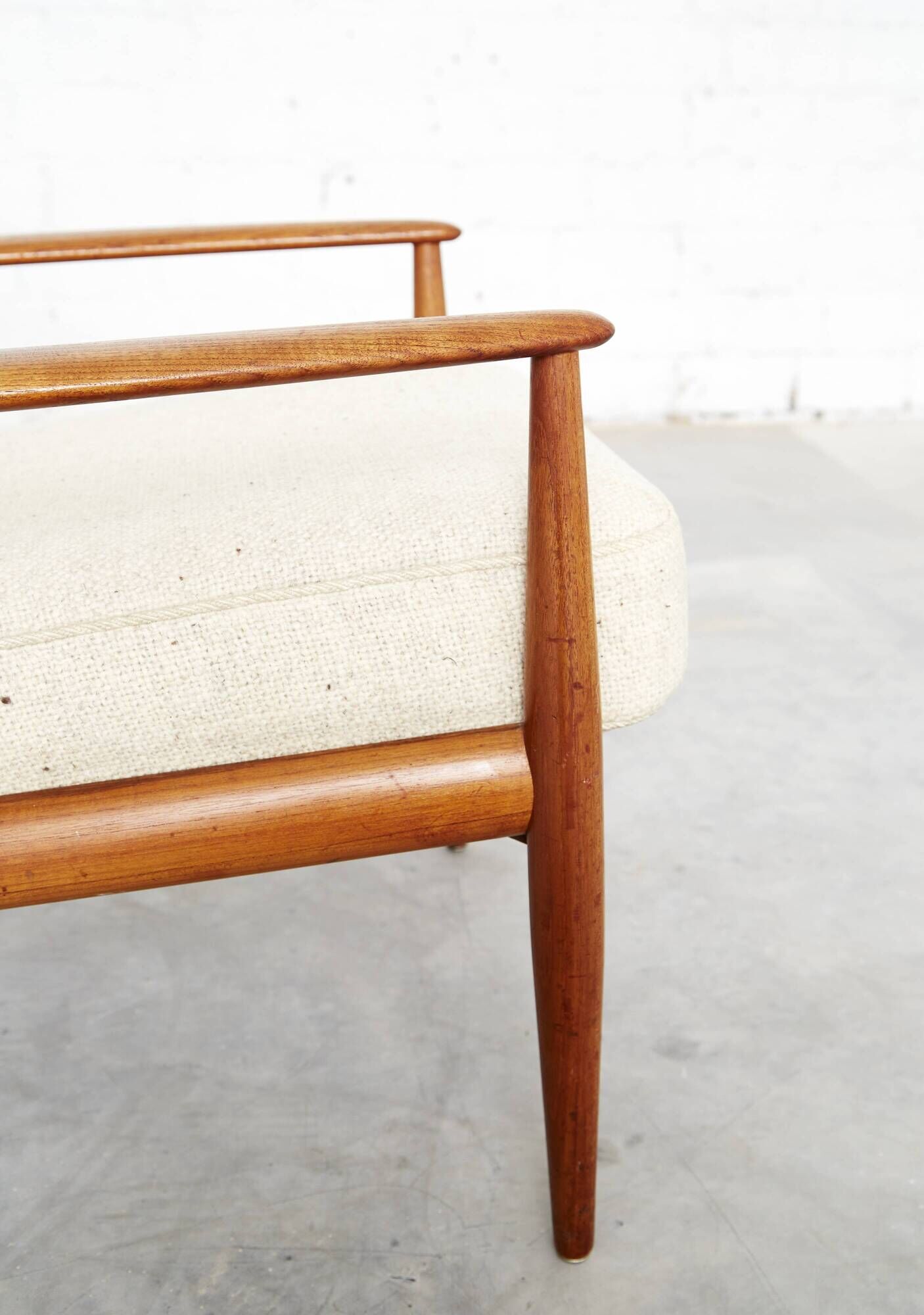 Mid-Century FD118 Teak Easy Chair by Grete Jalk for France &  Søn
