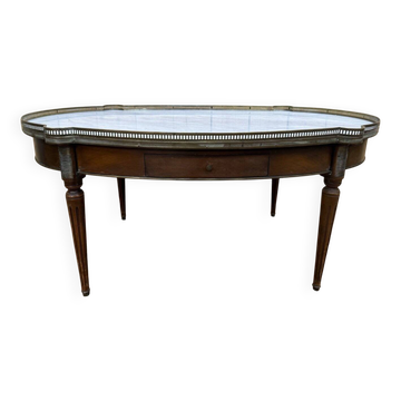 Table basse bouillotte de style Louis XVI