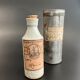 RARE Mercury stoneware pharmacy bottle