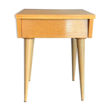 Bedside table compass feet