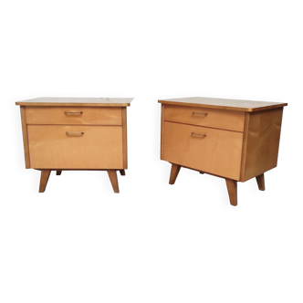 Pair of bedside tables, 1960
