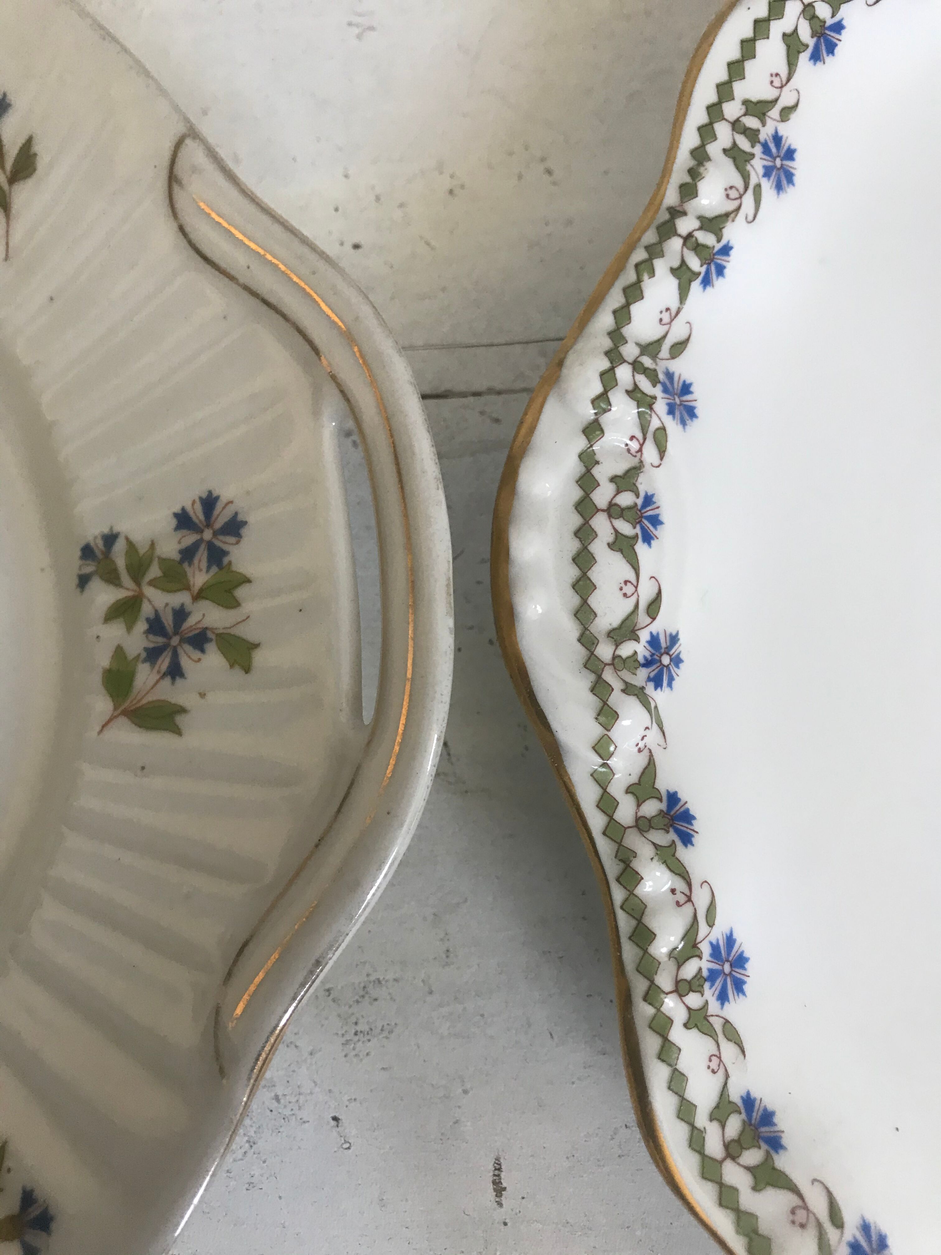 Plats assortis vintage