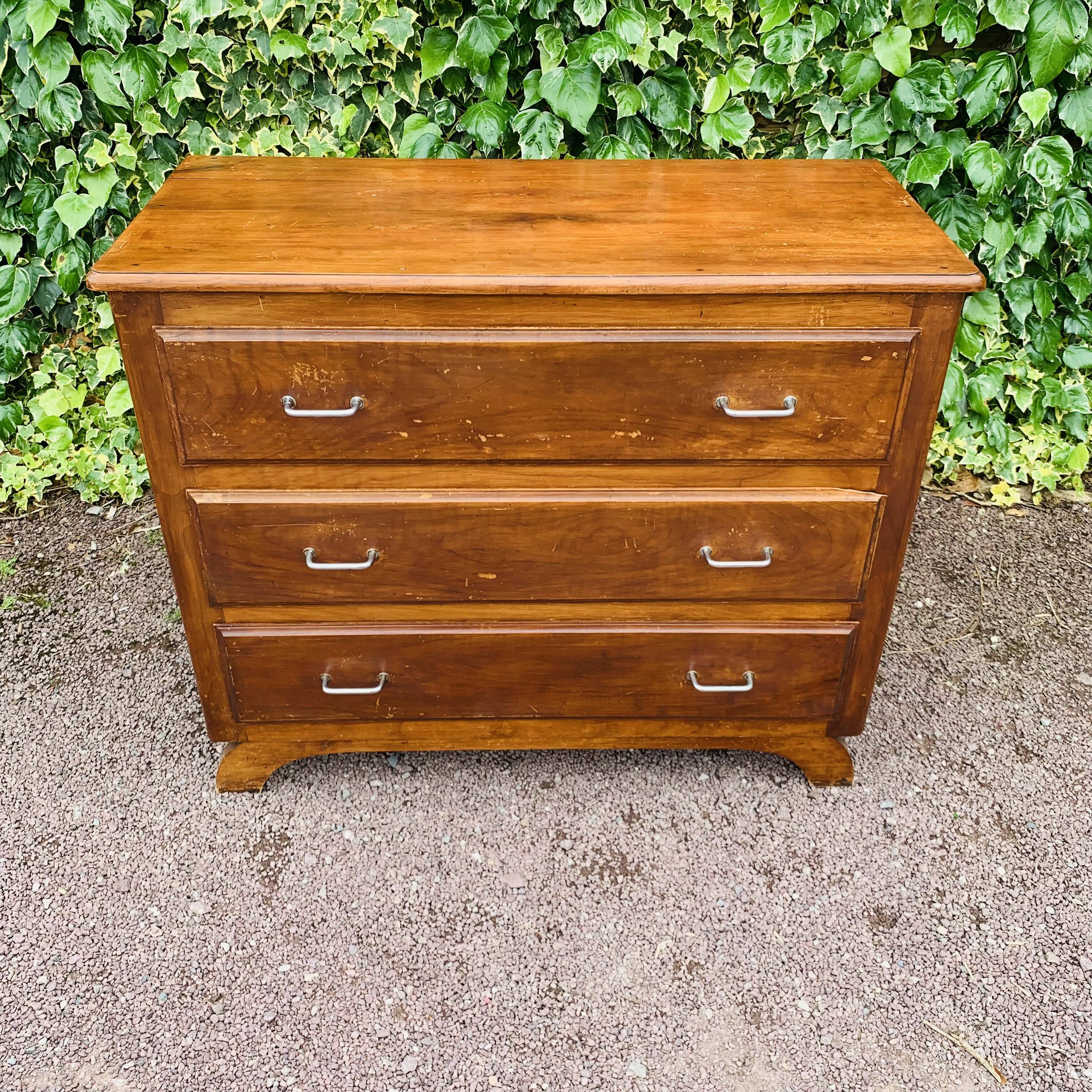 Commode vintage 3 tiroirs