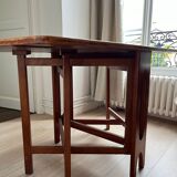 Scandinavian folding teak dining table