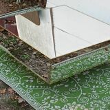 Mirrored coffee table