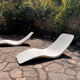 Lot de 3 chaises longues Zublena