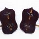 Pair of wall candle holders