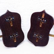 Pair of wall candle holders