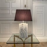 Marble bedside lamp, 1980s