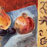 Nature morte tableau huile