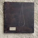 Old gilded wooden frame